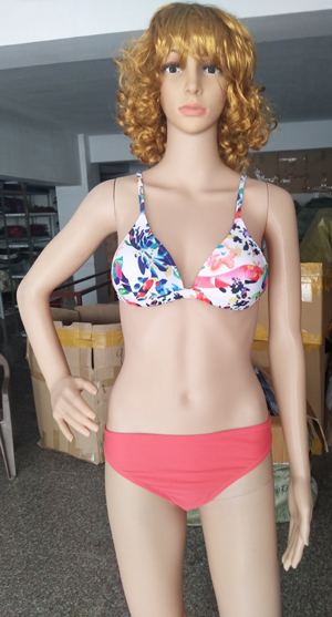 F4538-2 Missy Summer Bikini in Lemon Floral